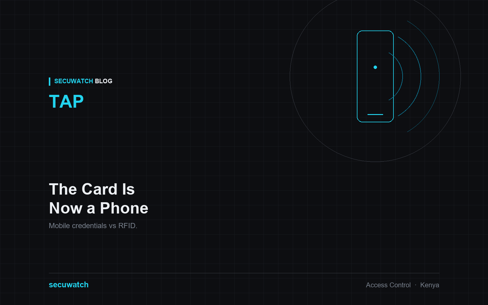 Mobile Access Control System Kenya: Why Nairobi Offices Are Ditching RFID Cards for Smartphones