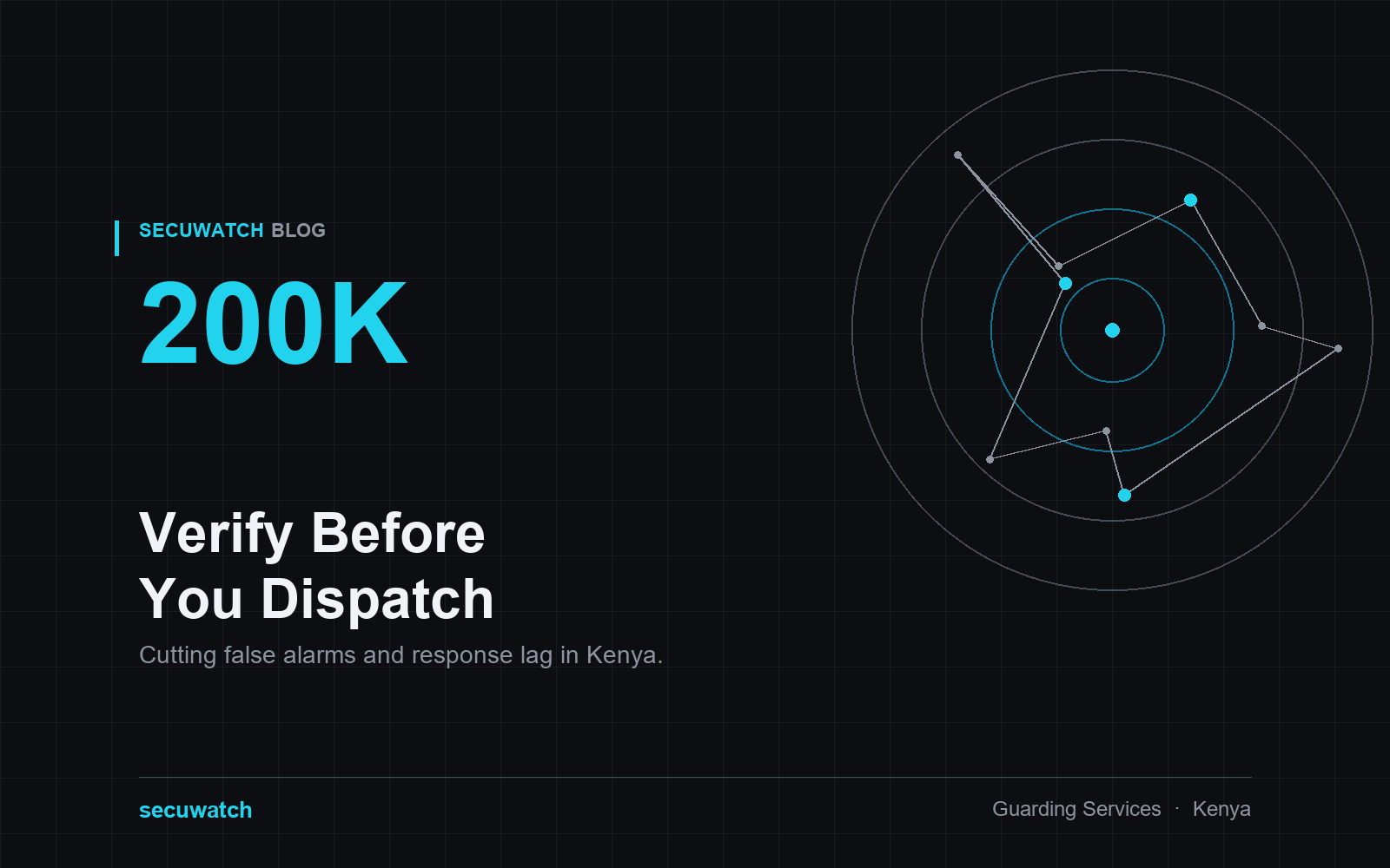 Optimizing Security Dispatch Protocols: Reducing False Alarms and Response Lag