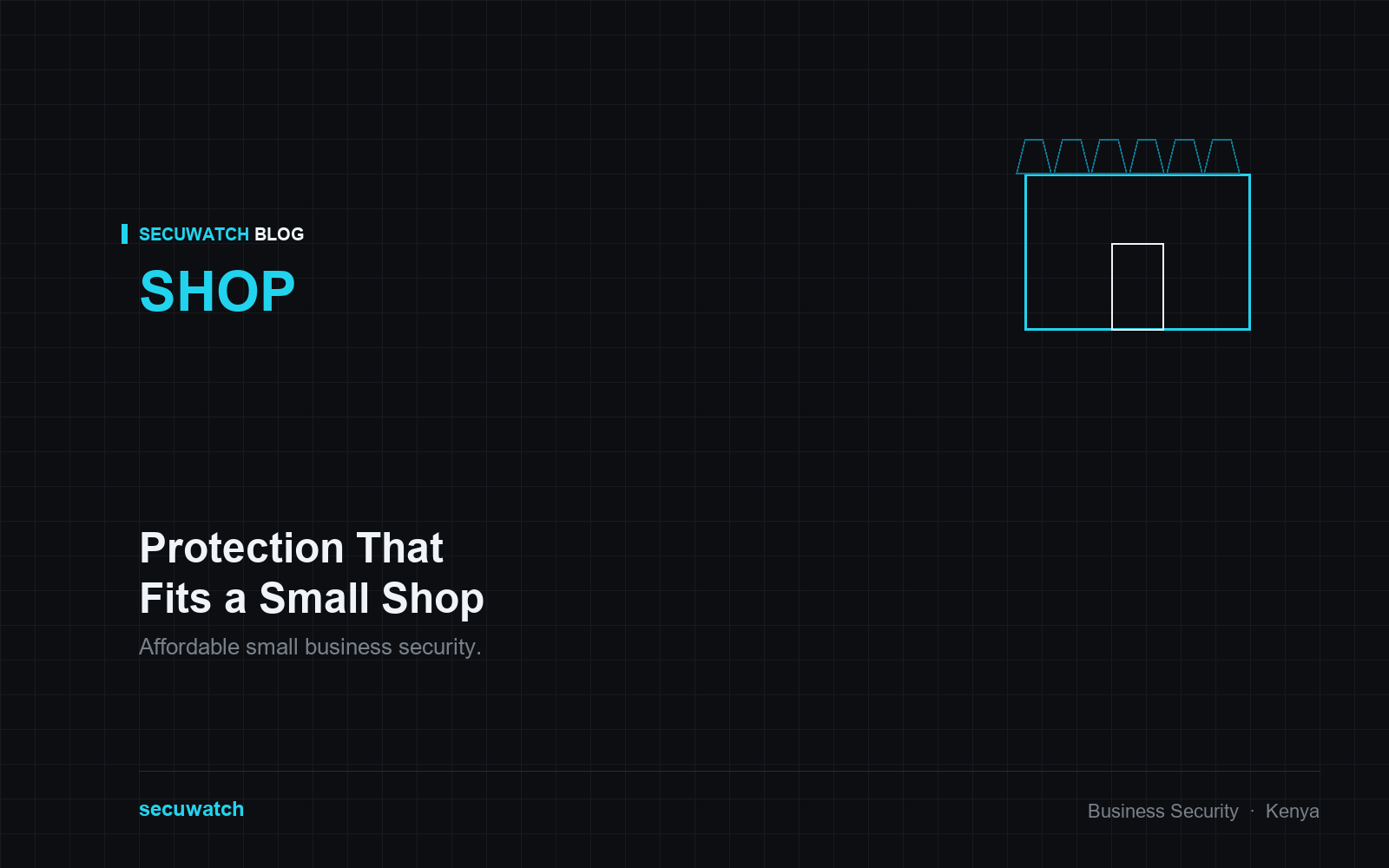 Small Business Security in Kenya: Affordable Ways to Improve Protection